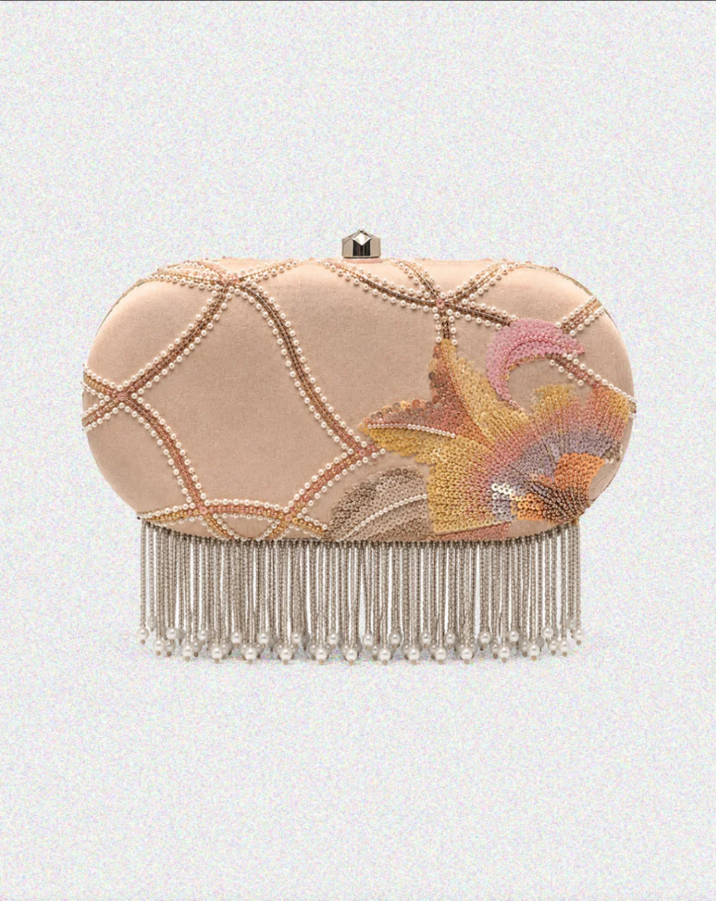 Rose Fringe Clutch - Image 4