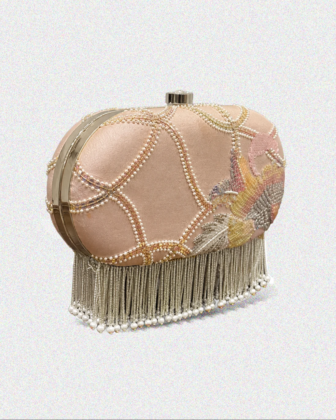 Rose Fringe Clutch - Image 2