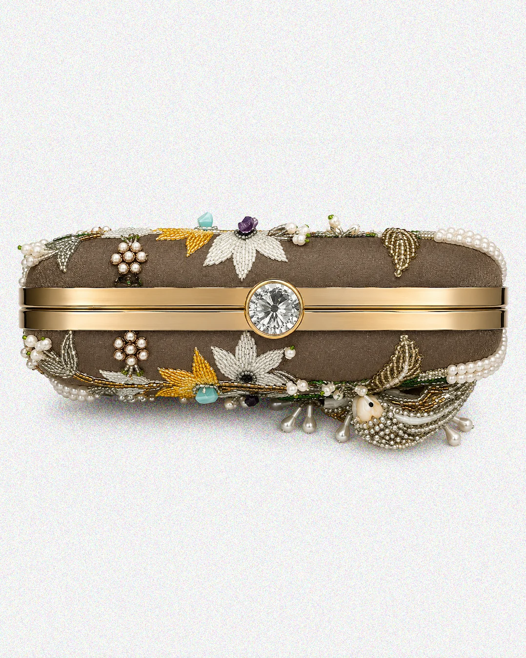 The Baqsa Shell Stone Clutch - Image 3
