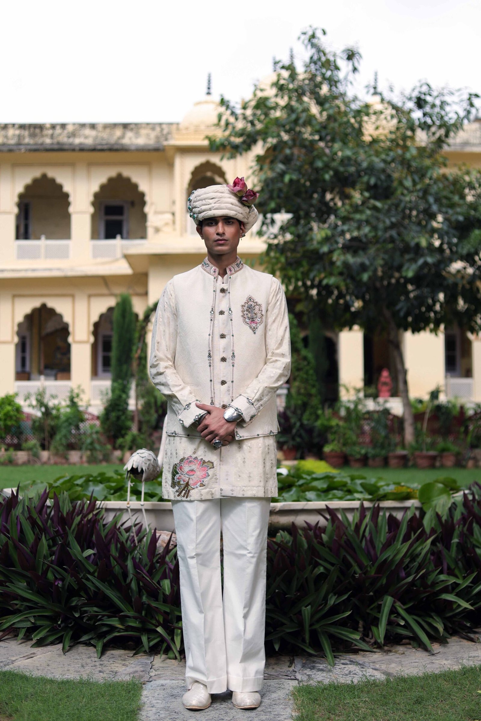 The pichwai sherwani