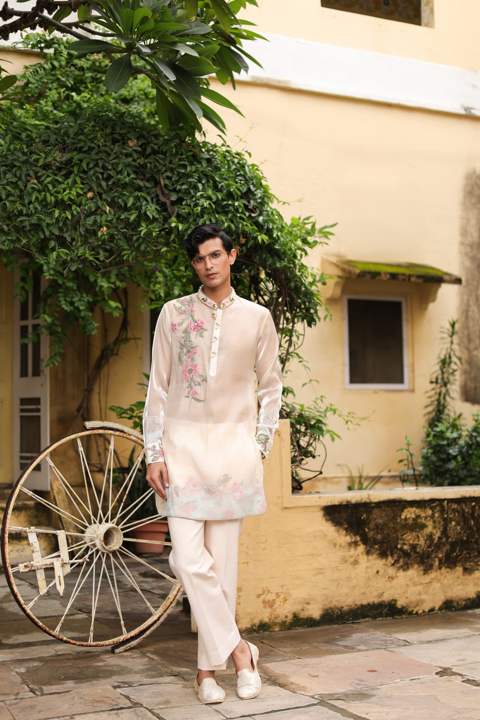 The sheer nawab kurta