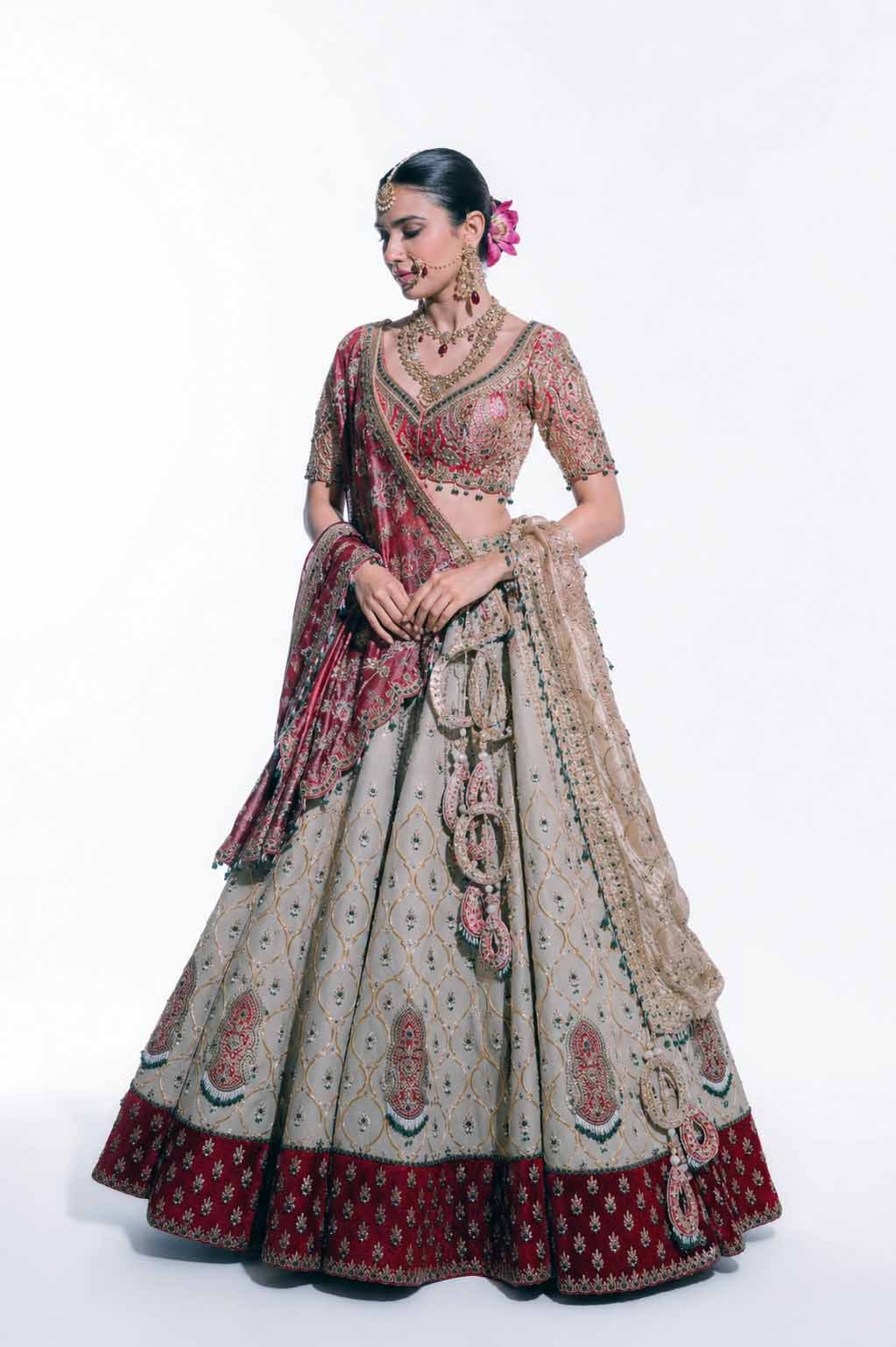 The Baqsa Revived Banarasi Lehenga