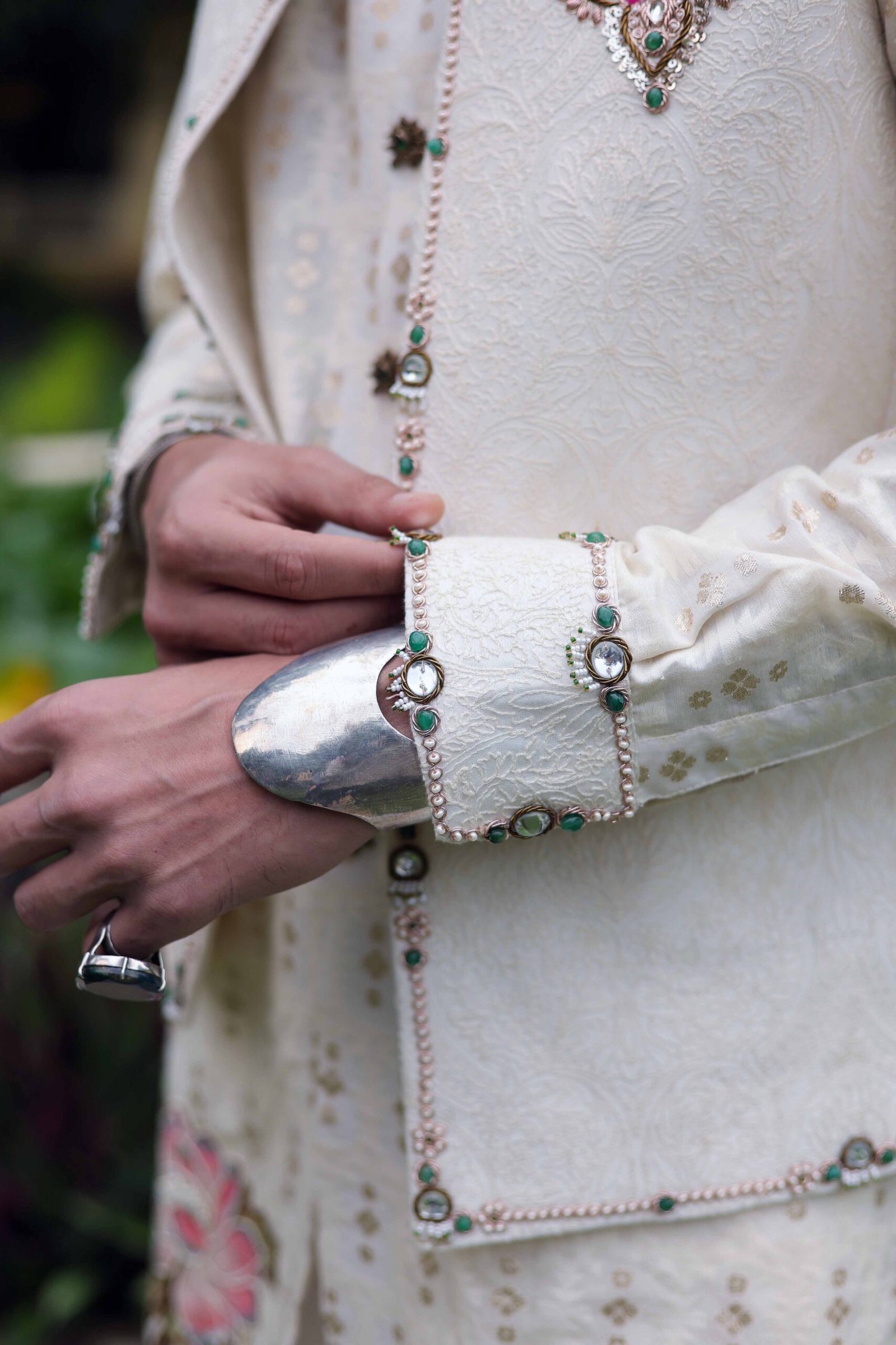 The pichwai sherwani - Image 5