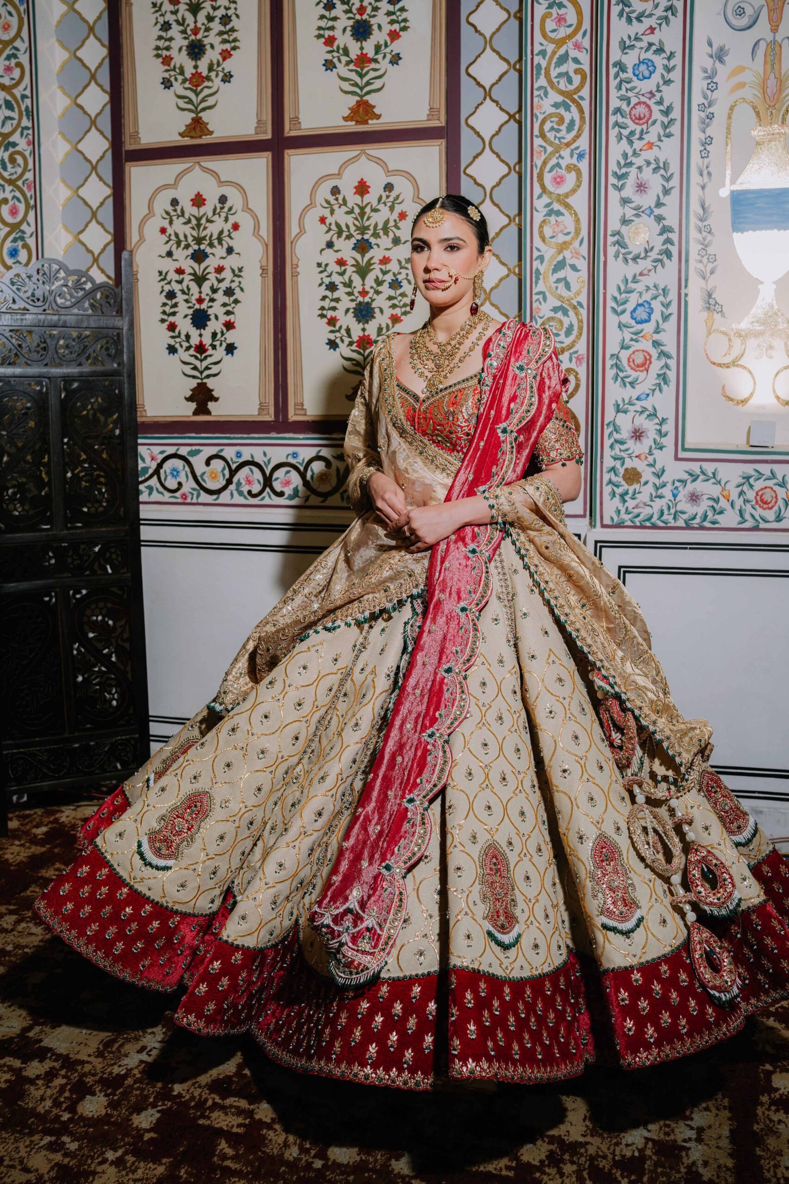 The Baqsa Revived Banarasi Lehenga - Image 2