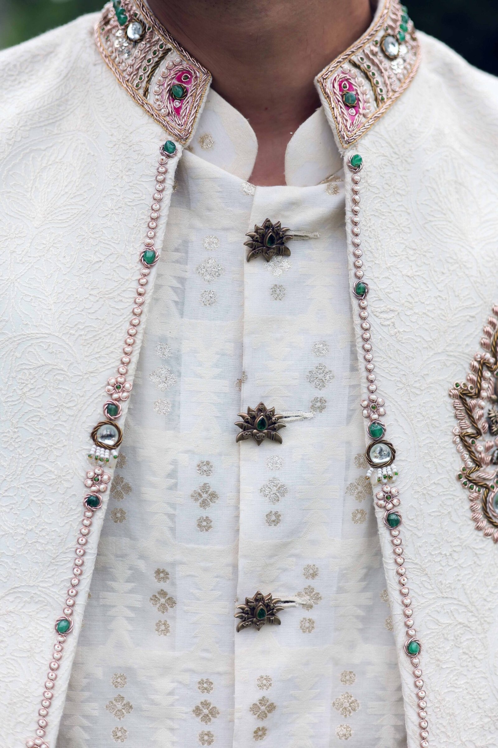 The pichwai sherwani - Image 4