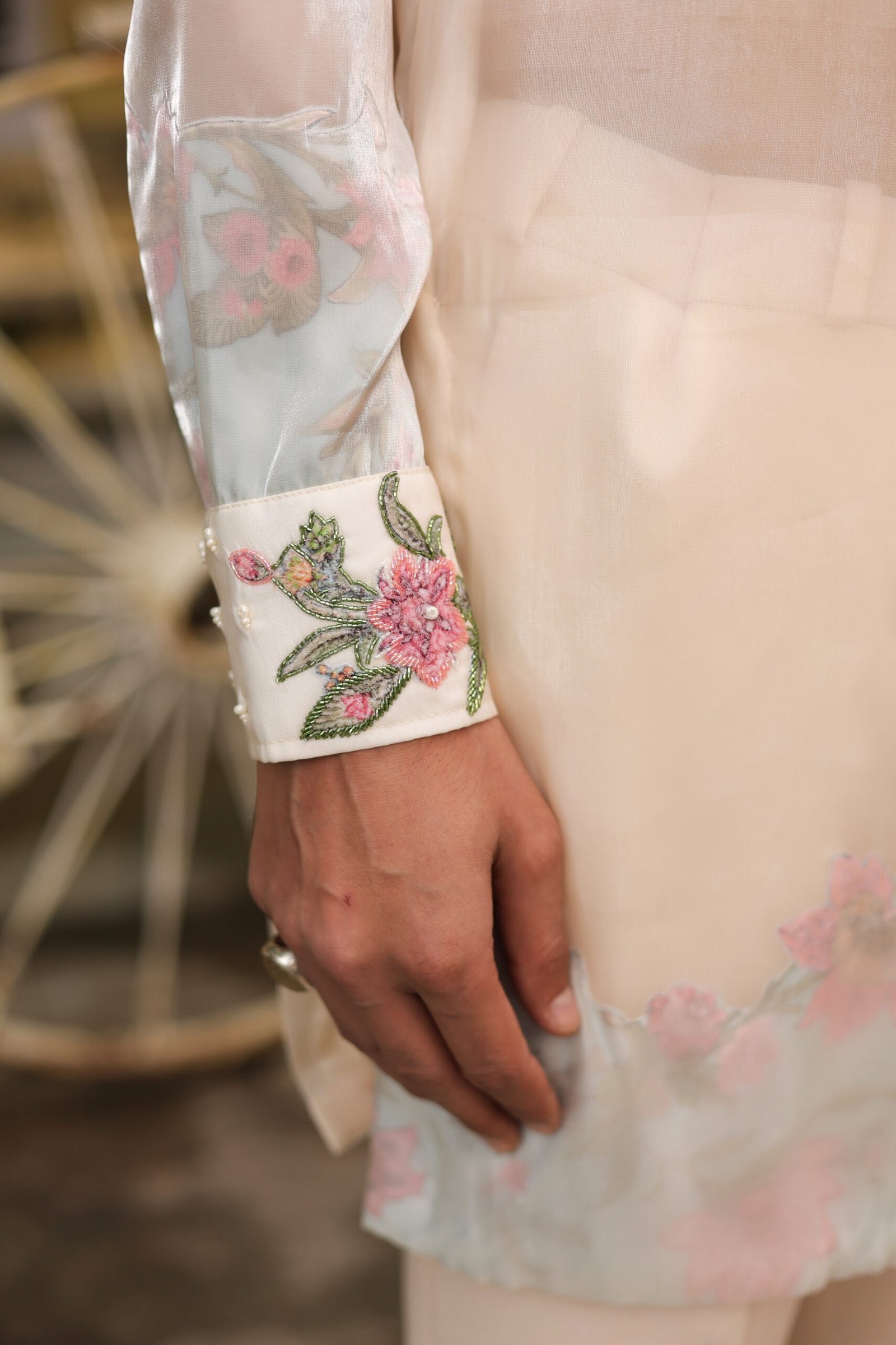 The sheer nawab kurta - Image 4
